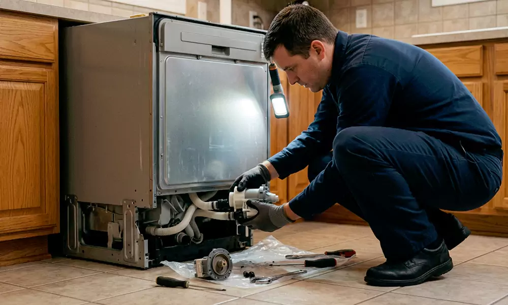 Dishwasher Pump Replacement in Lemon Grove, CA