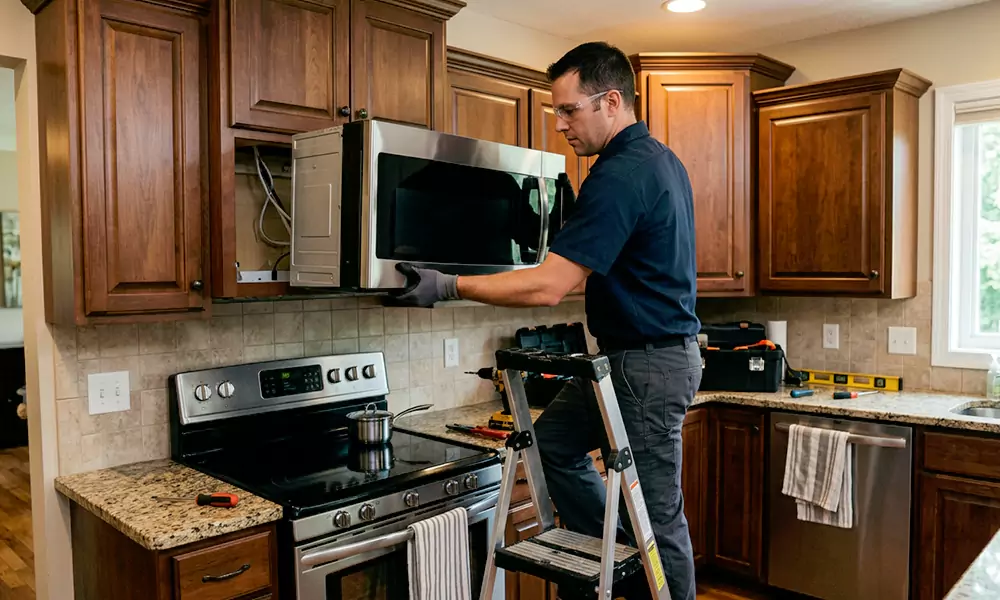 Microwave Installation in Lemon Grove, CA