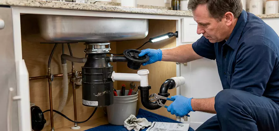 Garbage Disposal Splash Guard and Trap Installation in Lemon Grove