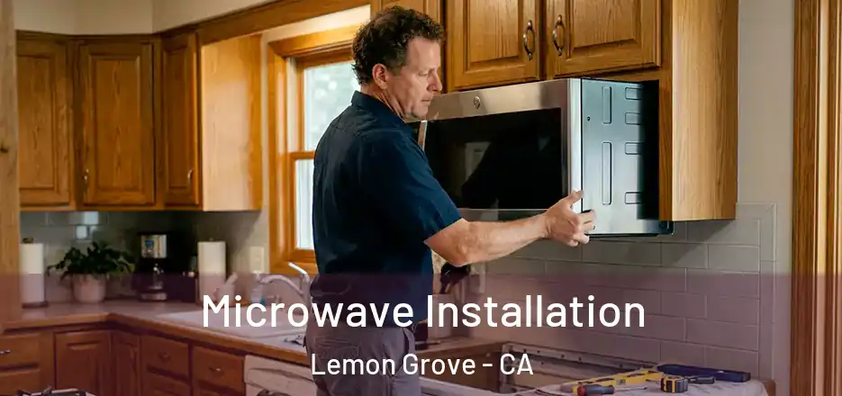 Microwave Installation Lemon Grove - CA