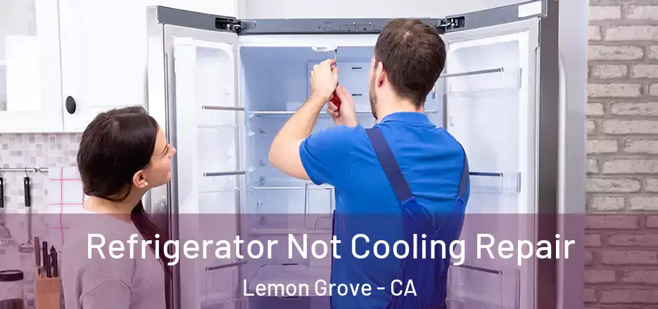 Refrigerator Not Cooling Repair Lemon Grove - CA